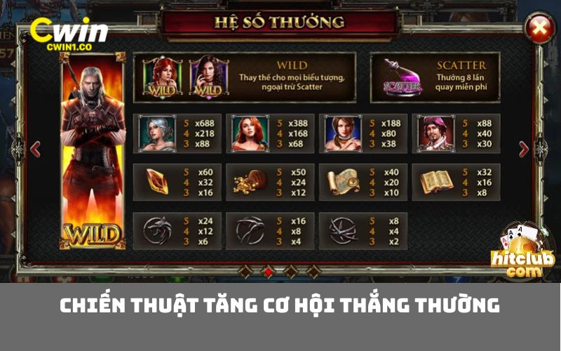Chiến thuật tăng cơ hội thắng thường