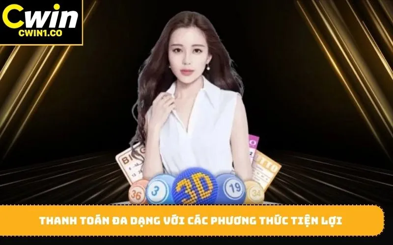 Thanh toán đa dạng với các phương thức tiện lợi